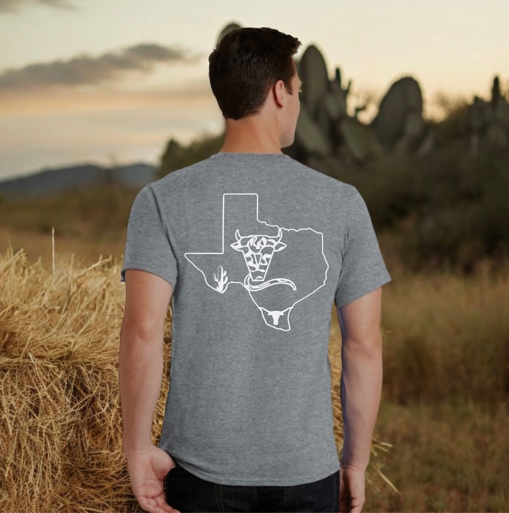 shirt GRAY TEXAS